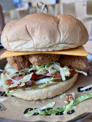 Chik’n sandwich   at Odie B's - Rino  in Denver