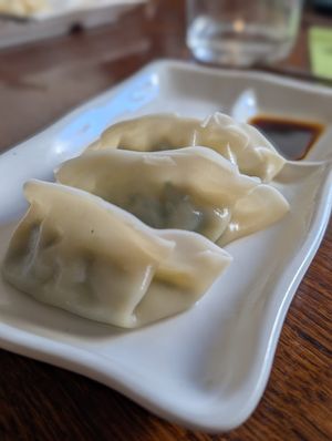 Raviolis at 21 Corée in Boulogne-billancourt