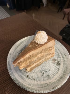Biscoff cake   at Under Kastanjen in Stockholm