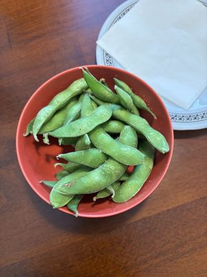 Edamame  at Uncle Nai's in Milford