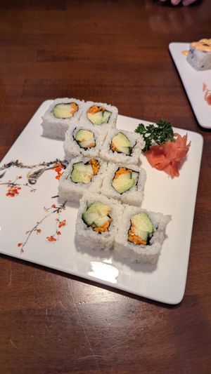 Avocado roll! at Uncle Nai's in Milford