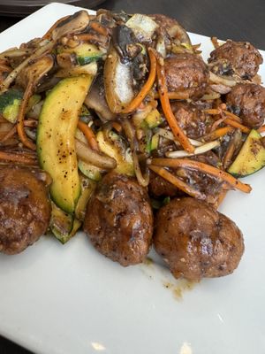 Black pepper chickun   at Veggie Garden in Mountain View