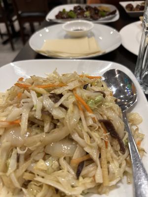 Mu Shu vegetable   at Veggie Garden in Mountain View