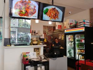 Register area at Veggie Garden in Mountain View