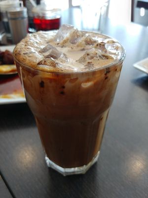 $3.50 Thai Coffee: Really enjoyed at Veggie Garden in Mountain View
