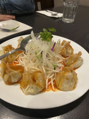 Won tons! 12/10 amazing  at Veggie Garden in Mountain View