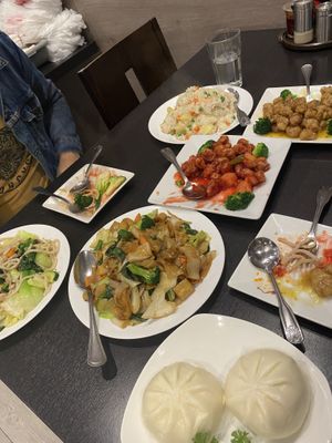Quite a spread   at Veggie Garden in Mountain View