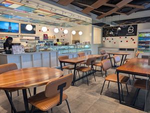 Inside at Brioche in Nairobi