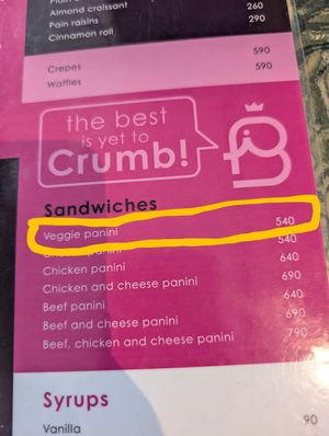 Make sure to get it without the cheese at Brioche in Nairobi