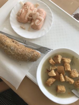 polevka a utopenec at Vegevita in Valasske Mezirici