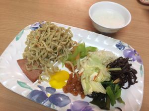 600 Yen All you can eat!  at Kintsubo Shokudo in Okinawa