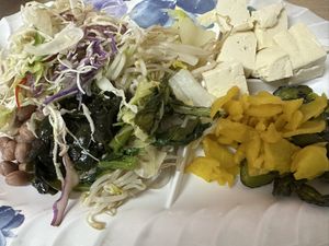   at Kintsubo Shokudo in Okinawa