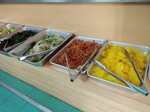   at Kintsubo Shokudo in Okinawa