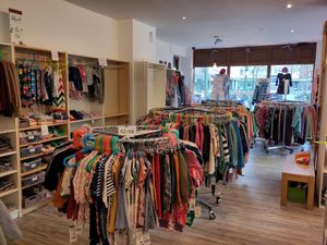 Laden von Innen at LiLa Kunterbunt Organic in Muenster