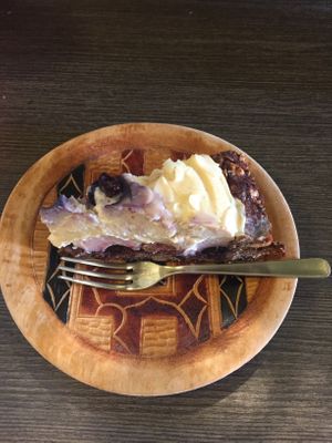 Dessert included with Veg lunch deal  at Base Island Kitchen in Osaka