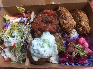 Vegan bento !! at Base Island Kitchen in Osaka