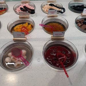 Some vegan toppings at Yo Way Frozen Yogurt in Wantirna South