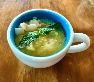 Coconut panacotta at Republic Adda in Dubai