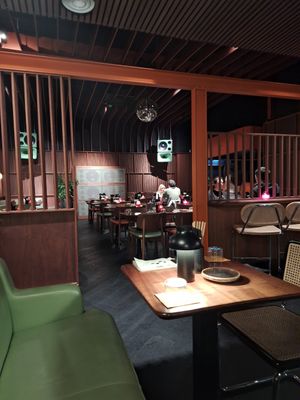 Interior, quite a big space #Veganuary at Sister7 at Fidelity Studio  in Dublin