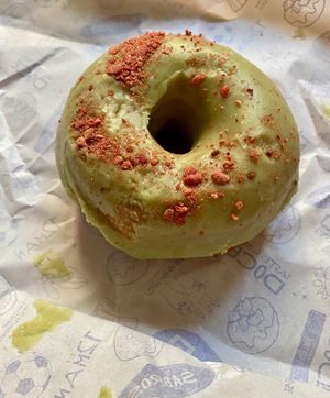 Strawberry matcha at Doce Donut Co  in Seattle