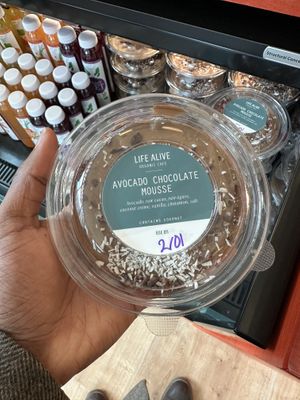 One of their grab-and-go options.  at Life Alive Organic Cafe in Washington