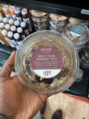 One of their grab-and-go options.  at Life Alive Organic Cafe in Washington