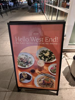   at Life Alive Organic Cafe in Washington