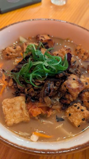 Miso Tofu Ramen - excellent and would get again at Life Alive Organic Cafe in Washington