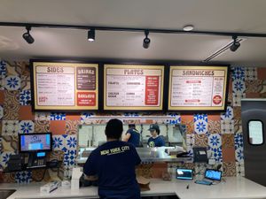 Counter at Mamoun's Falafel - Upper East Side in New York City