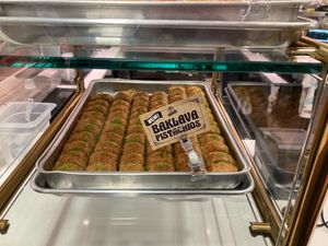 Vegan baklava at Mamoun's Falafel - Upper East Side in New York City