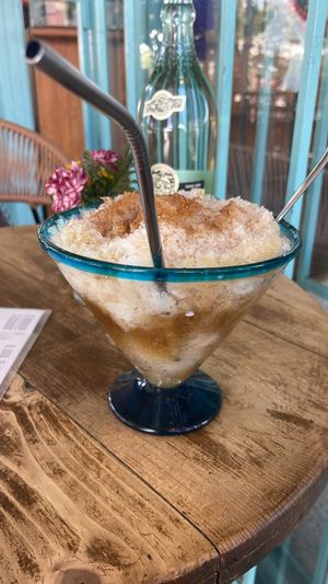 Cafe zapopan with plant based milk (and no ice cream on top)  at Café Zapopan in Zapopan