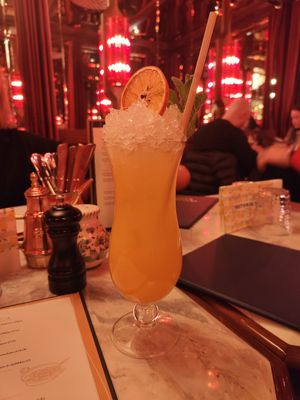 Clementine lemonade, super sweet at BASTA - Italiensk Restaurang Örebro in Oerebro