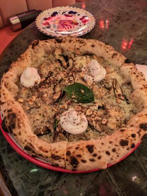 Truffle pizza at BASTA - Italiensk Restaurang Örebro in Oerebro