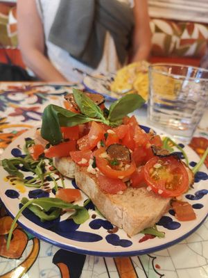 Vegan appetizer at BASTA - Italiensk Restaurang Örebro in Oerebro