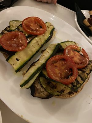 Bruschettone vegan   at Connery in Turin