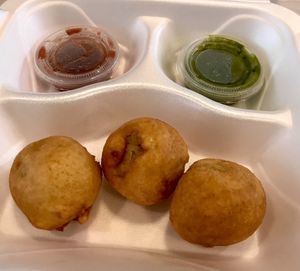 Bataka vada  at Thaal in Schererville
