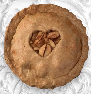 Organic apple pie at Lovin' Every Bite in Crossville