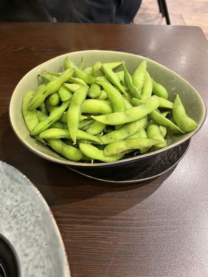 "Edamame“  at ChiMi Restaurant in Borken