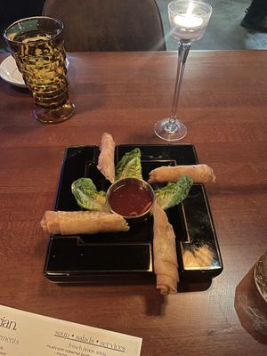 Filipino cigars   at Marian Cocktails and Kitchen in Raleigh