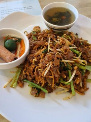 No "wok hey" today 3 Oct ~ Circuit Breaker Period Phase 2 at Loving Hut in Central Singapore