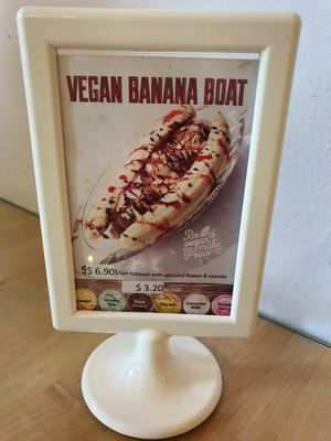 Banana Boat available ~ Circuit Breaker Period Phase 2 at Loving Hut in Central Singapore