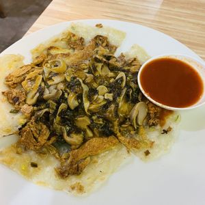 Orh luak at Loving Hut in Central Singapore