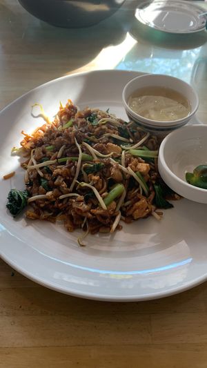 Char Kway Teow at Loving Hut in Central Singapore