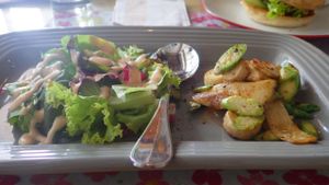 Vegan scallop at Loving Hut in Central Singapore