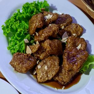 Coffee Nuggets at Loving Hut in Central Singapore