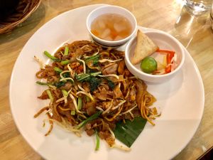 Char Kway Teow  at Loving Hut in Central Singapore