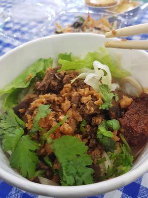Shroom Noodle at Loving Hut in Central Singapore