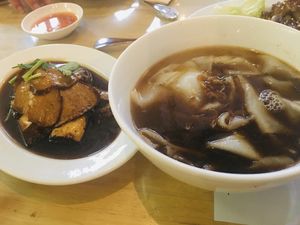 Kway Chap at Loving Hut in Central Singapore