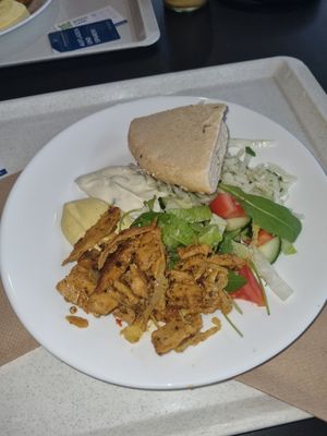 Döner Teller at Mensa Flensburg in Flensburg