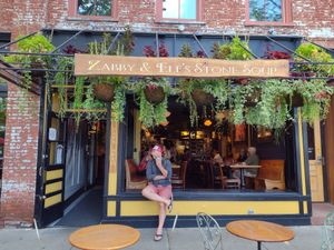  at Zabby and Elf's Stone Soup in Burlington